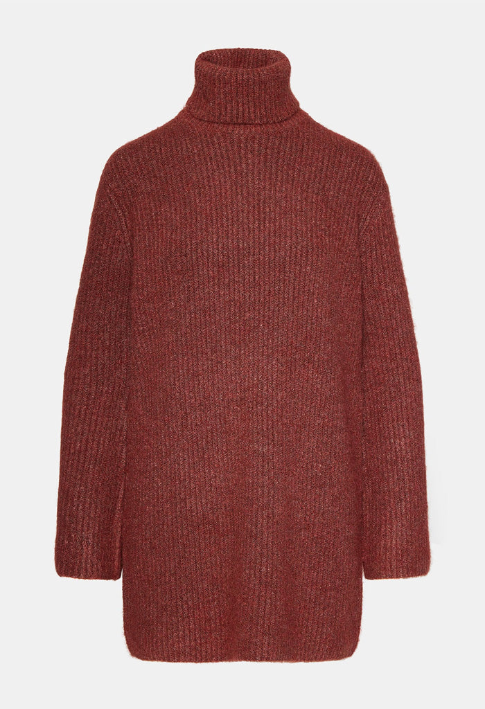 Steve Madden Abbie Sweater Dress-Baked Apple