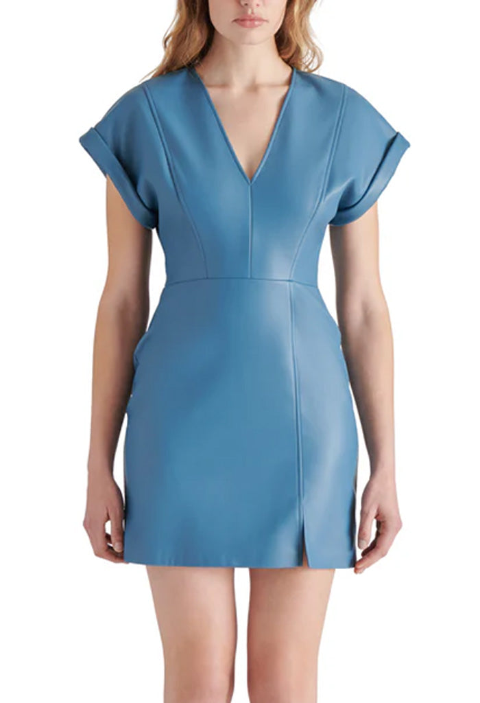 Steve Madden Roslyn Dress-Blue Dusk