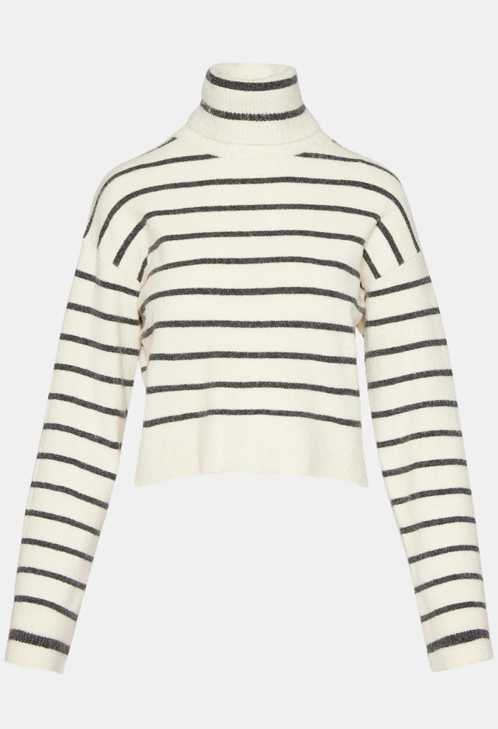 Steve Madden Narsha Sweater-Ivory Stripe