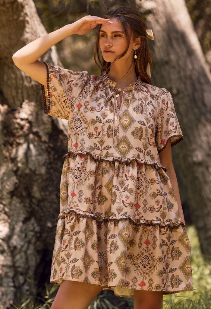 KK Bloom September Mini Dress