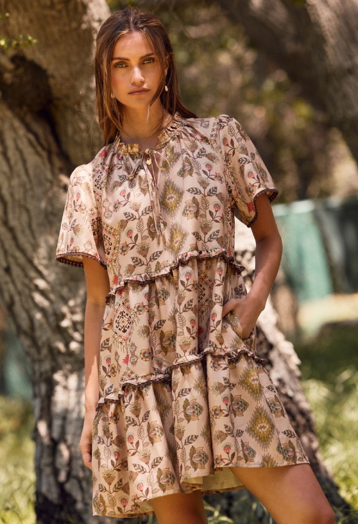 KK Bloom September Mini Dress