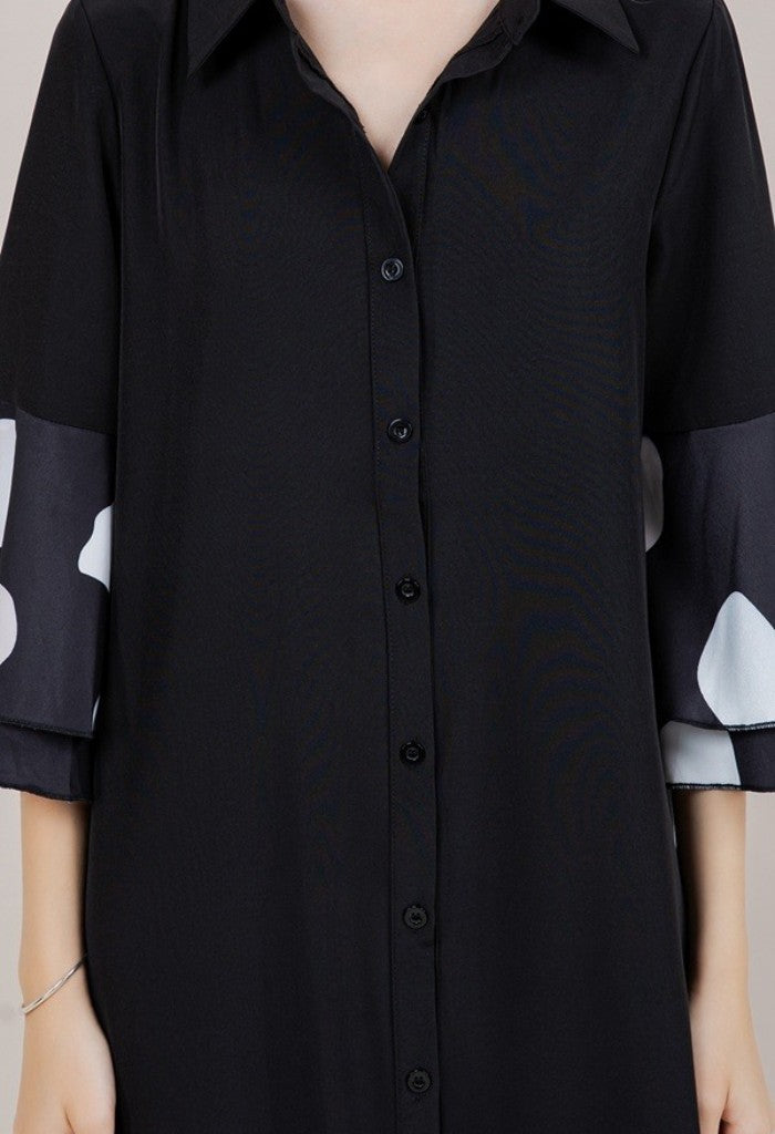 KK Bloom Dana Dress-Black