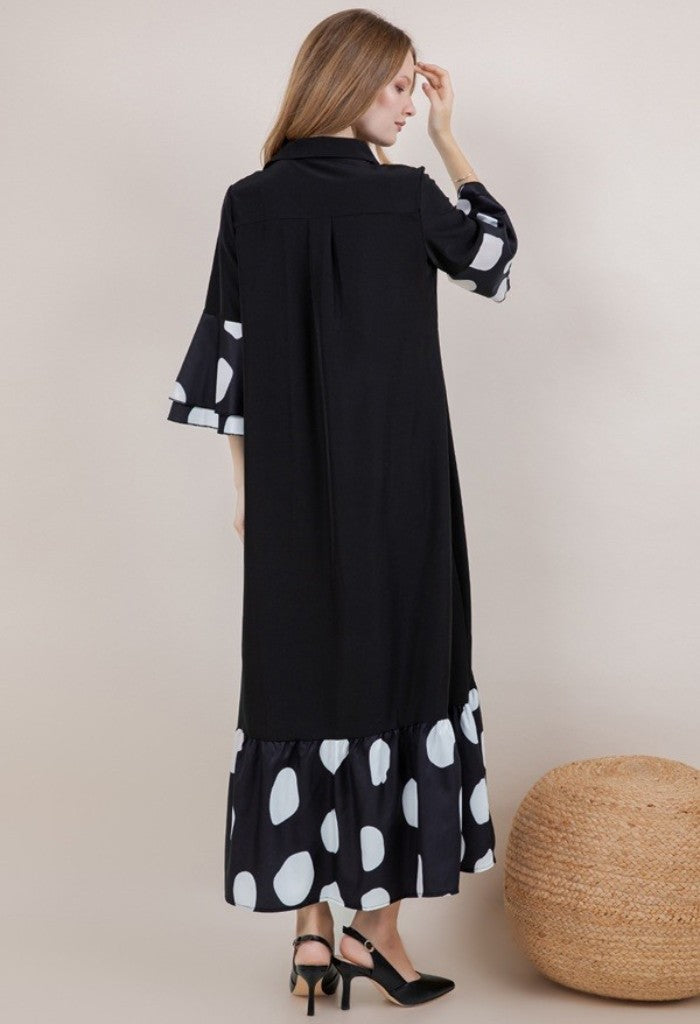 KK Bloom Dana Dress-Black