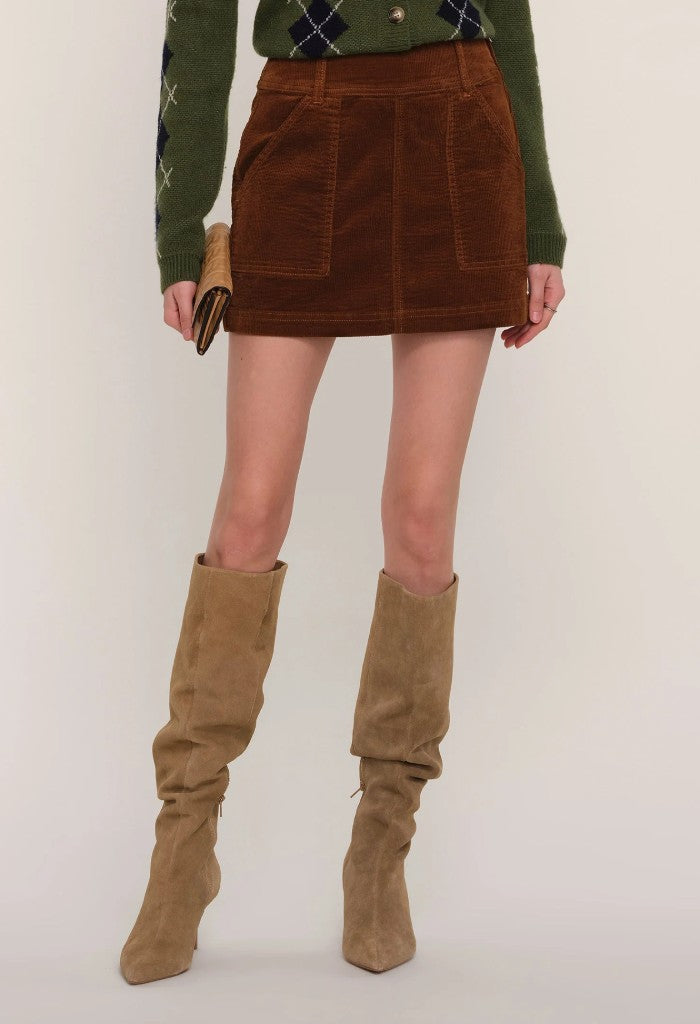 Heartloom Elaine Skirt-Saddle