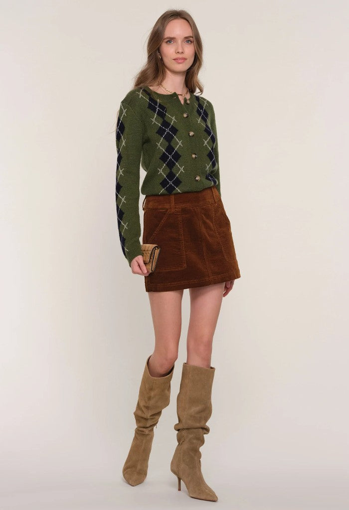 Heartloom Elaine Skirt-Saddle