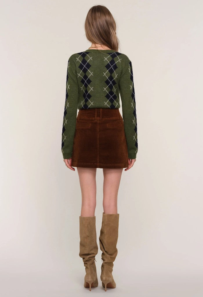 Heartloom Elaine Skirt-Saddle