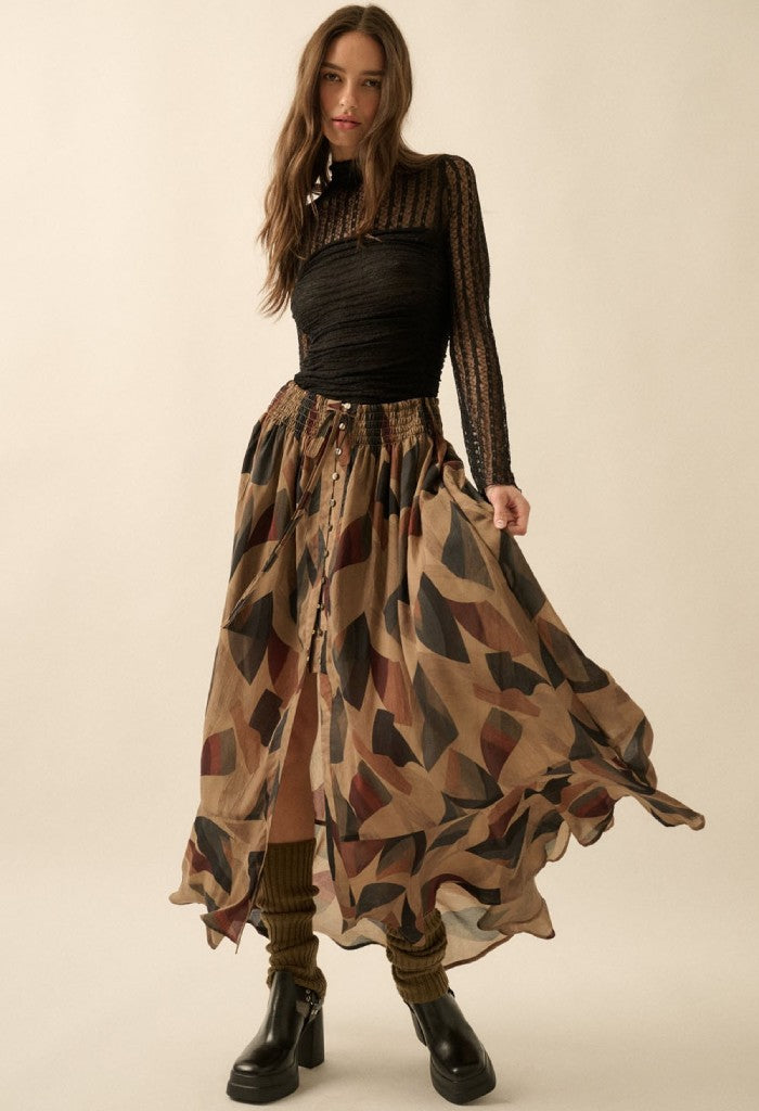 KK Bloom Ally Maxi Skirt