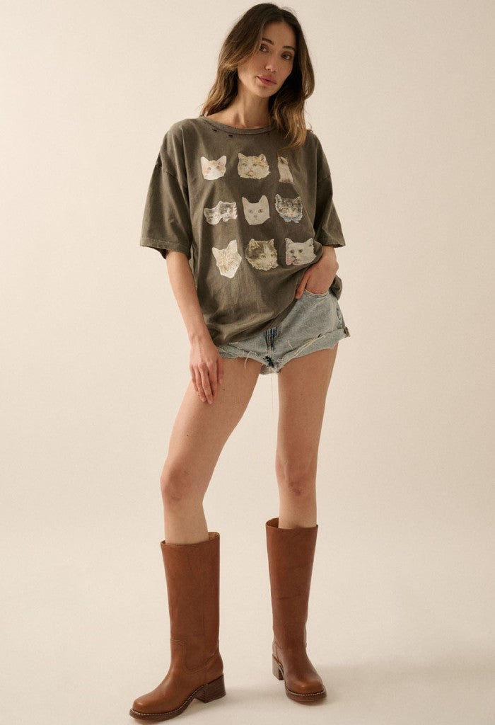 KK Bloom Purr-fect Tee