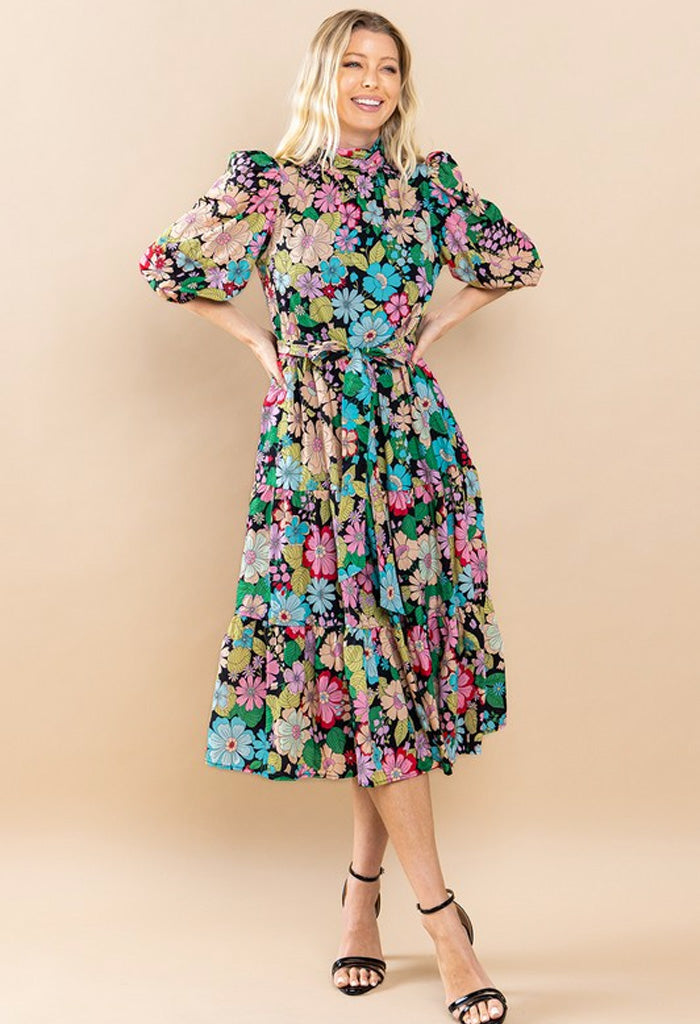 Mirabel Midi Dress - KK Bloom Boutique