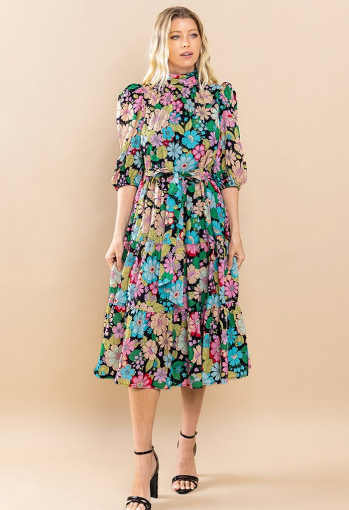 Mirabel Midi Dress - KK Bloom Boutique