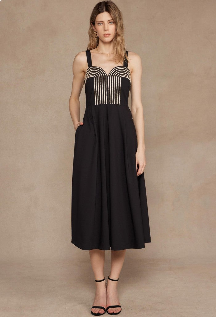 KK Bloom Rosilyn Midi Dress