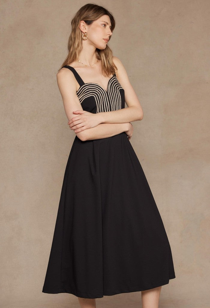 KK Bloom Rosilyn Midi Dress