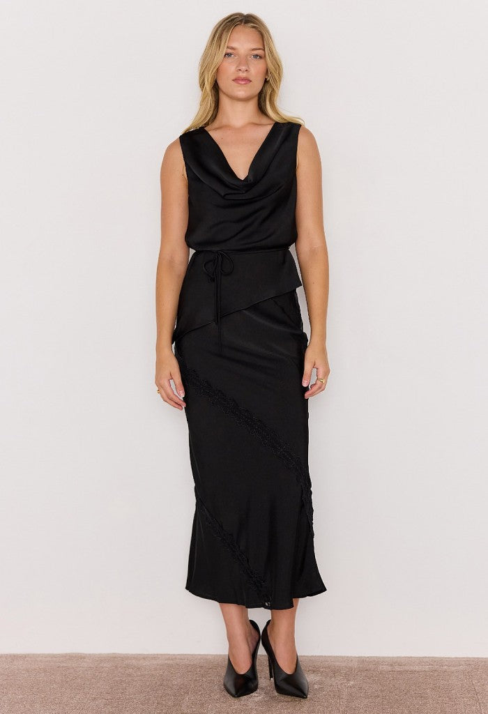 Minkpink Momento Cowl Neck Top