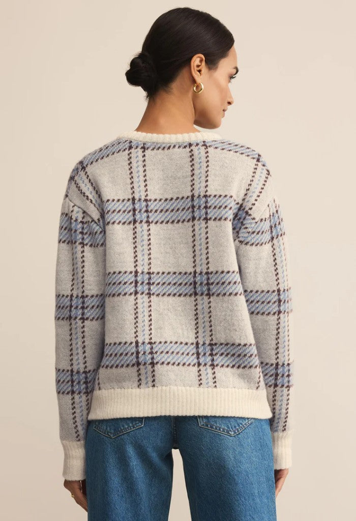 Z Supply Junction Plaid Sweater
