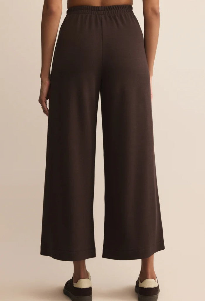 Z Supply Scout Rib Pant-Chocolate Cherry