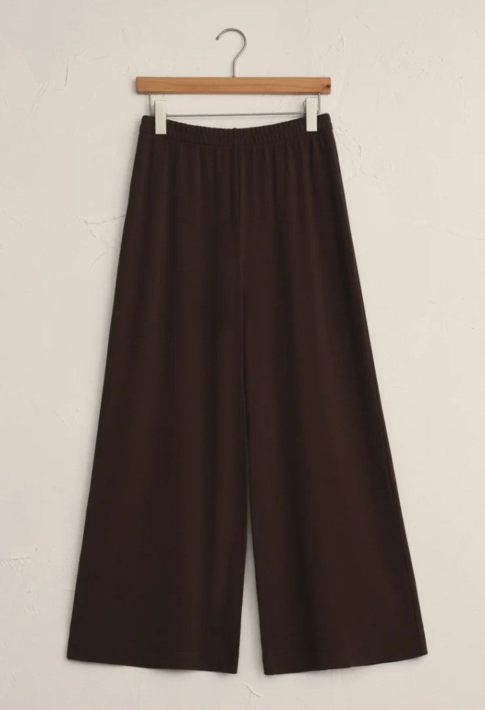Z Supply Scout Rib Pant-Chocolate Cherry