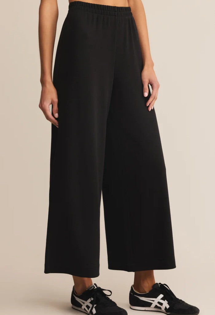 Scout Rib Pant-Black - KK Bloom Boutique
