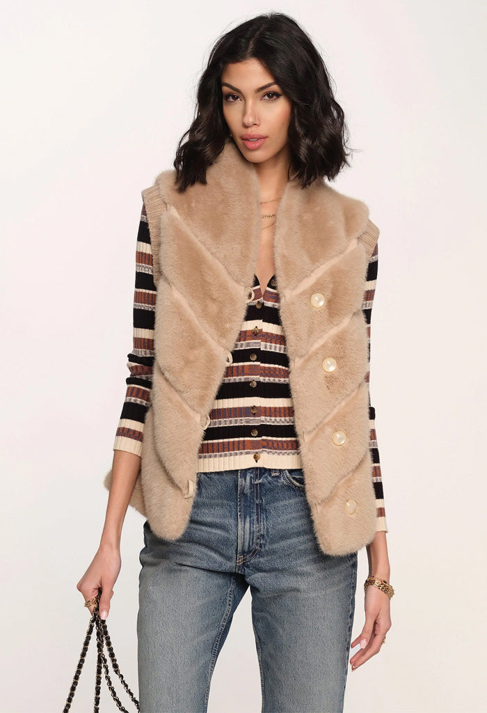 Heartloom Kori Vest-Sand