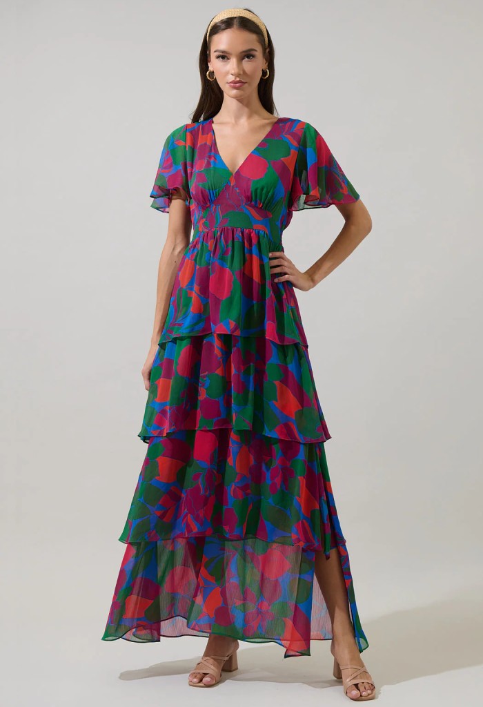 KK Bloom Kaeli Tiered Maxi Dress