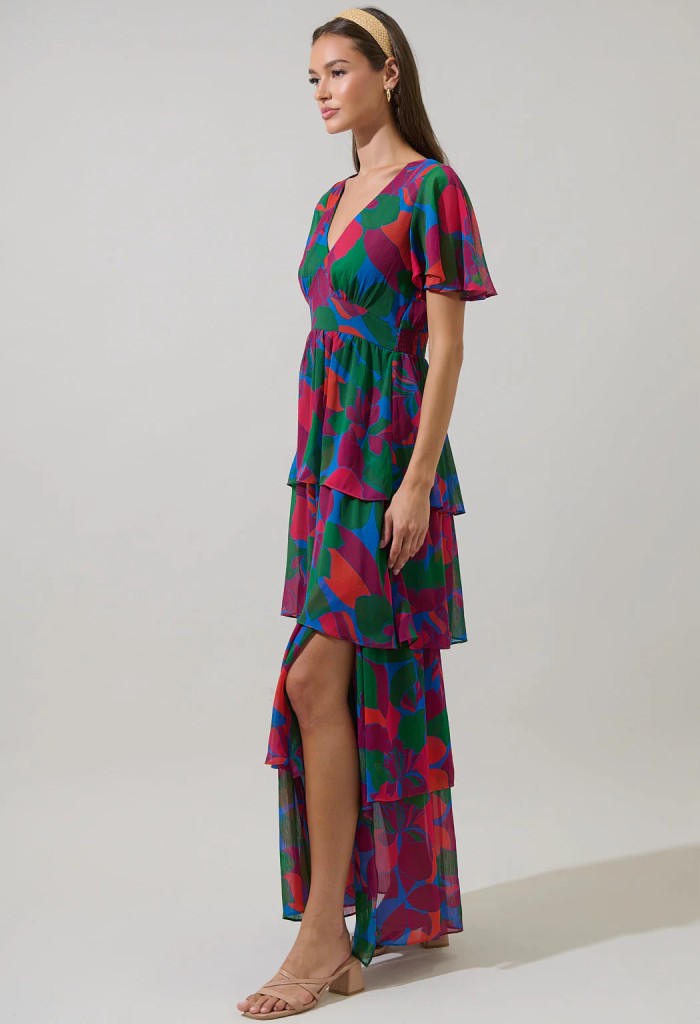 KK Bloom Kaeli Tiered Maxi Dress
