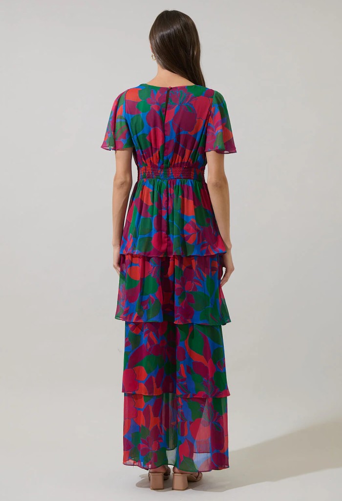 KK Bloom Kaeli Tiered Maxi Dress