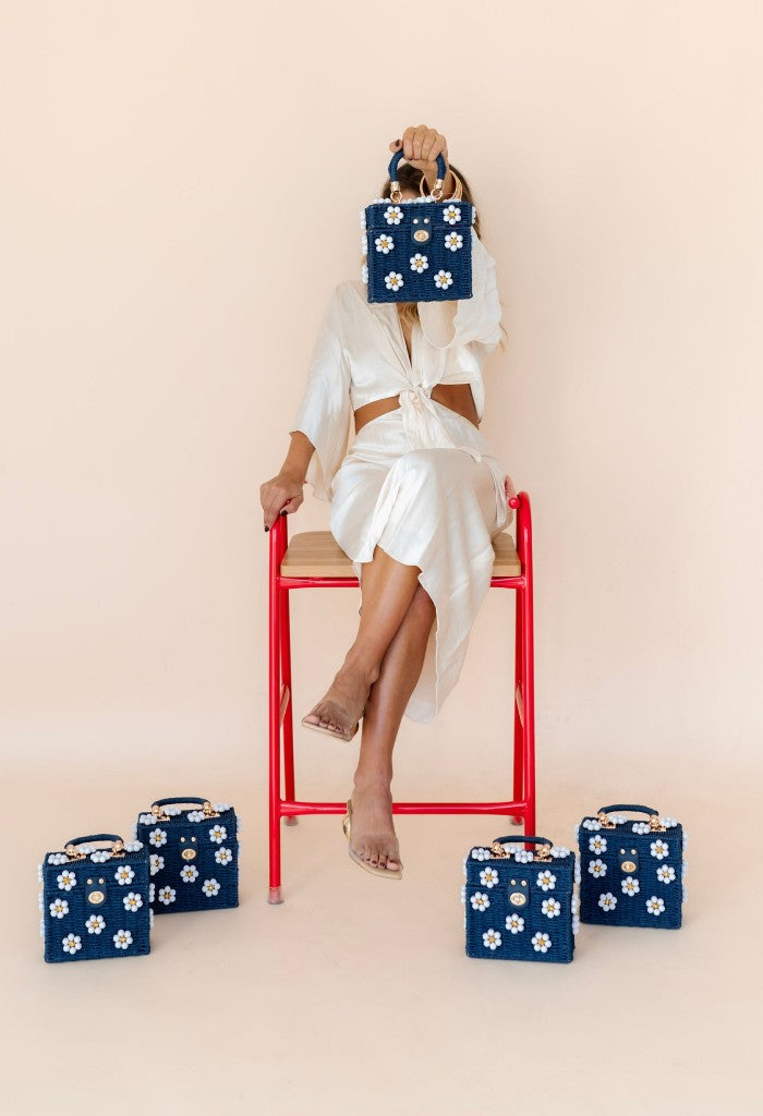 By Jenna Lee Endless Summer Purse-Midnight in the Hamptons