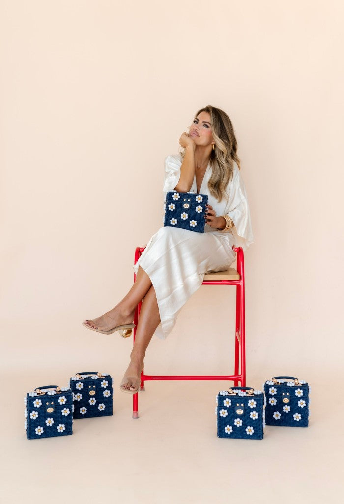 By Jenna Lee Endless Summer Purse-Midnight in the Hamptons