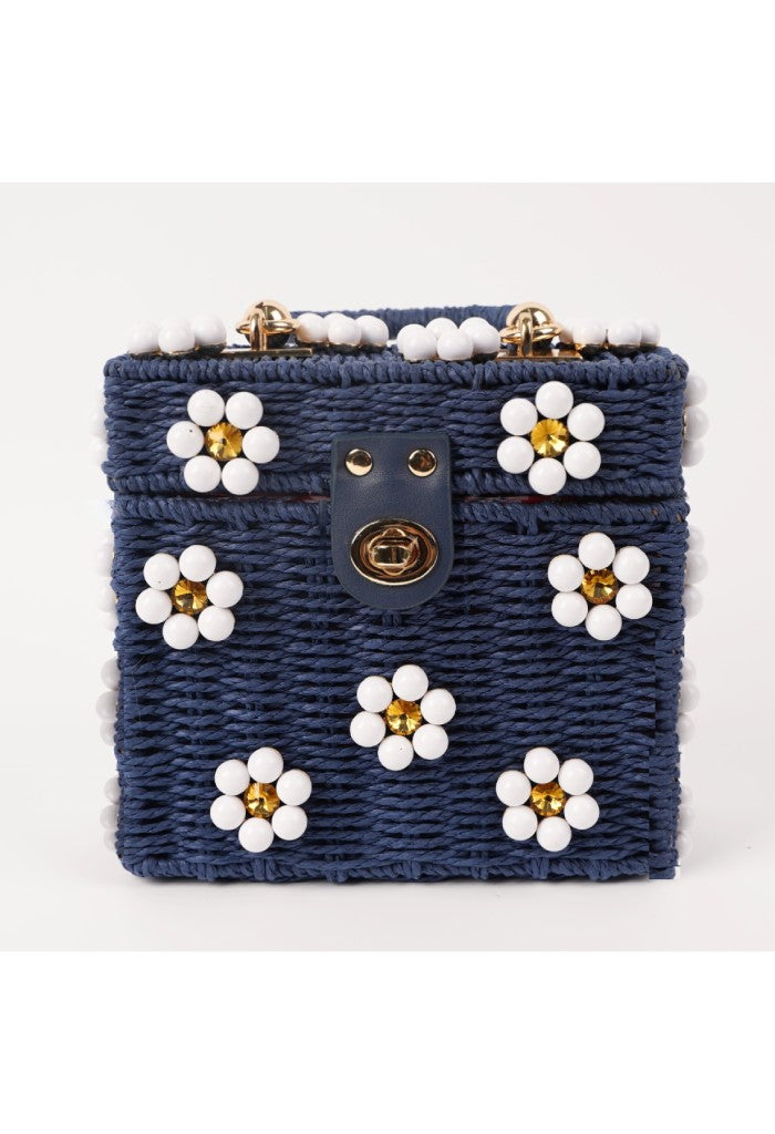 By Jenna Lee Endless Summer Purse-Midnight in the Hamptons