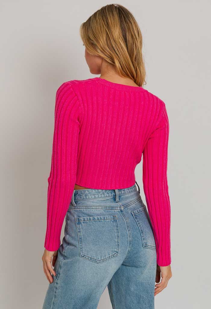 KK Bloom Amelie Sweater-Pink