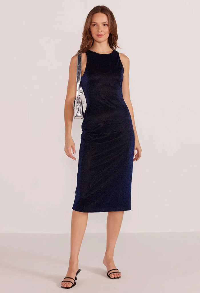 Minkpink Dahlia Sparkle Midi Dress