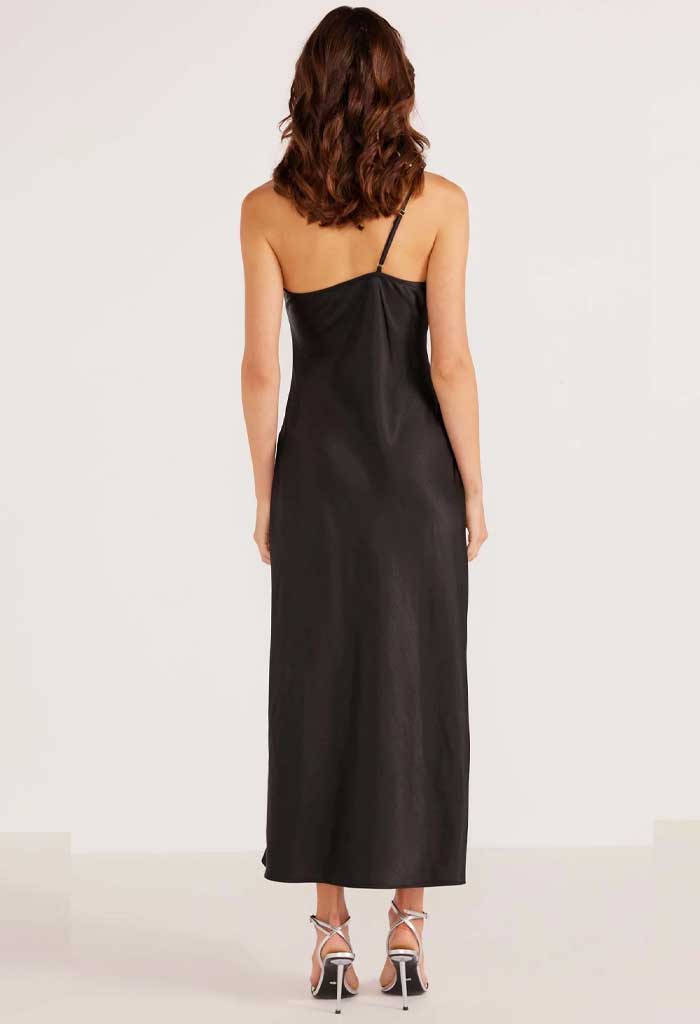 Minkpink Ella Midi One Shoulder Dress