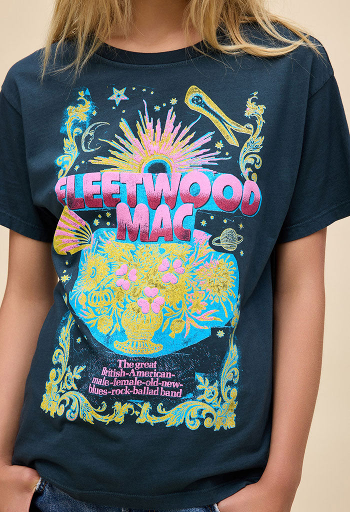 Daydreamer Fleetwood Mac Bouquet Boyfriend Tee