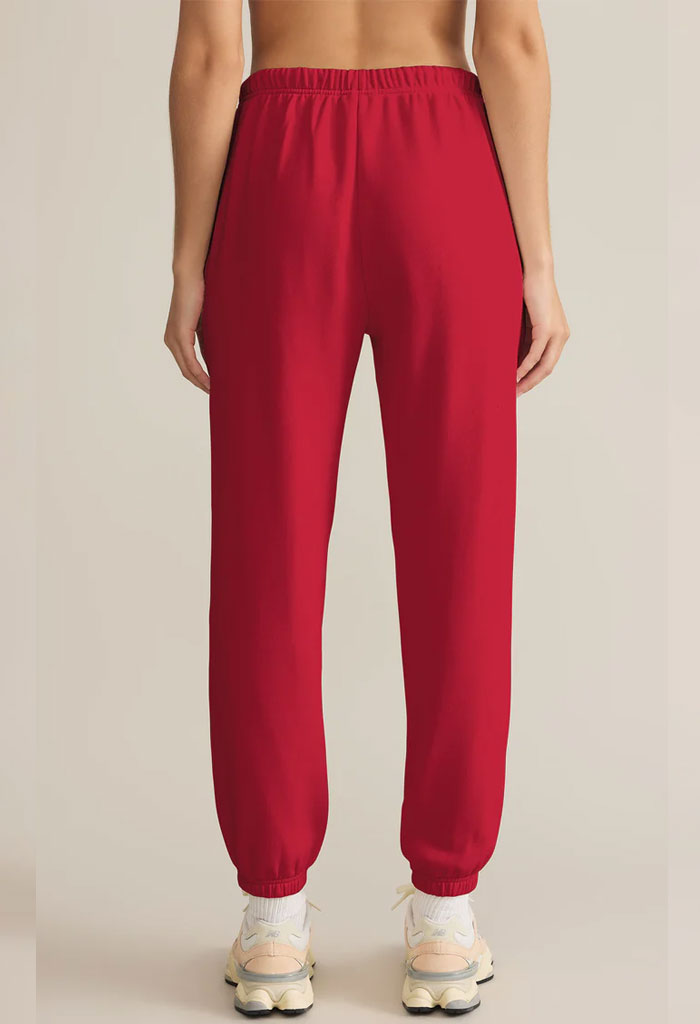 Z Supply Stadium Jogger-Haute Red