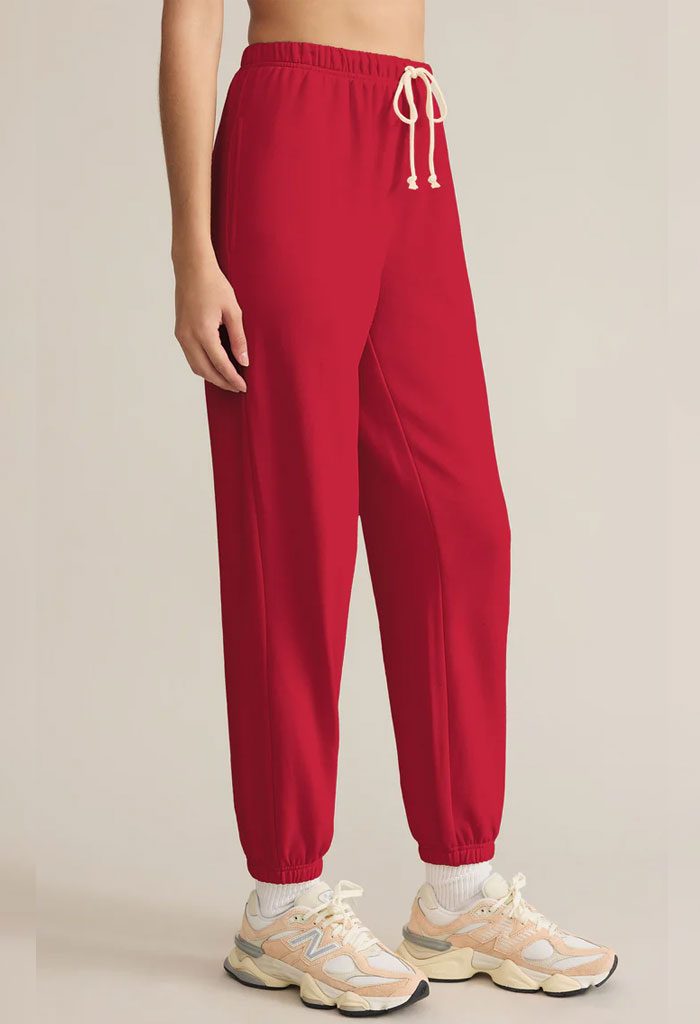 Z Supply Stadium Jogger-Haute Red