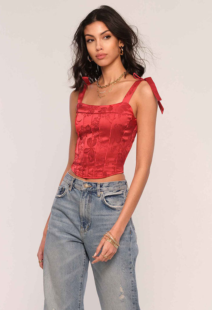 heartloom Kylie Top-Scarlet