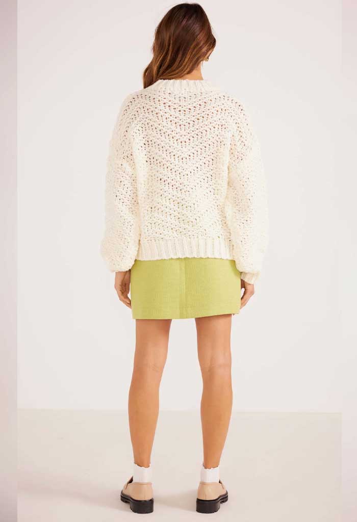 Minkpink Luna Zig-Zag Knit Jumper