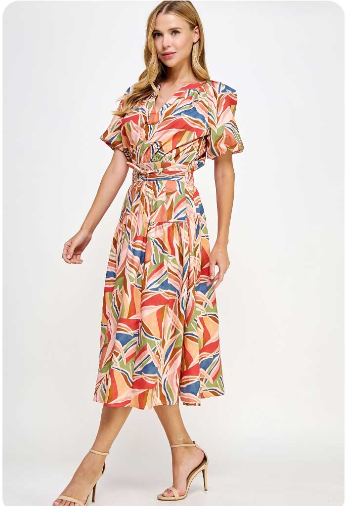 KK Bloom September Midi Dress