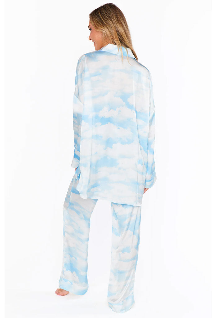 Show Me Your Mumu OVERSLEPT PJ SET - DREAM CLOUD SILIKY