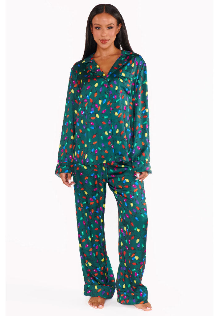 Show Me Your Mumu Classic PJ Set-Festive Lights