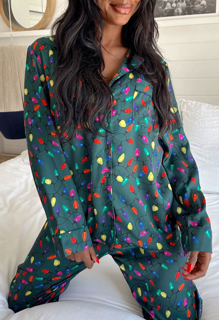 Show Me Your Mumu Classic PJ Set-Festive Lights