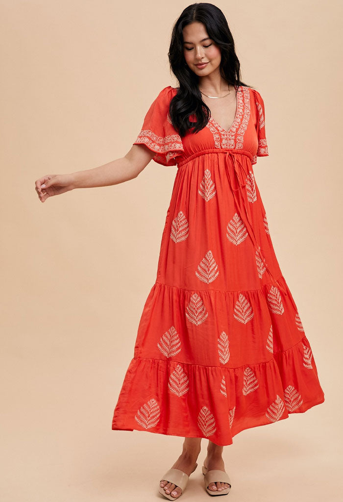 KK Bloom Santorini Maxi Dress