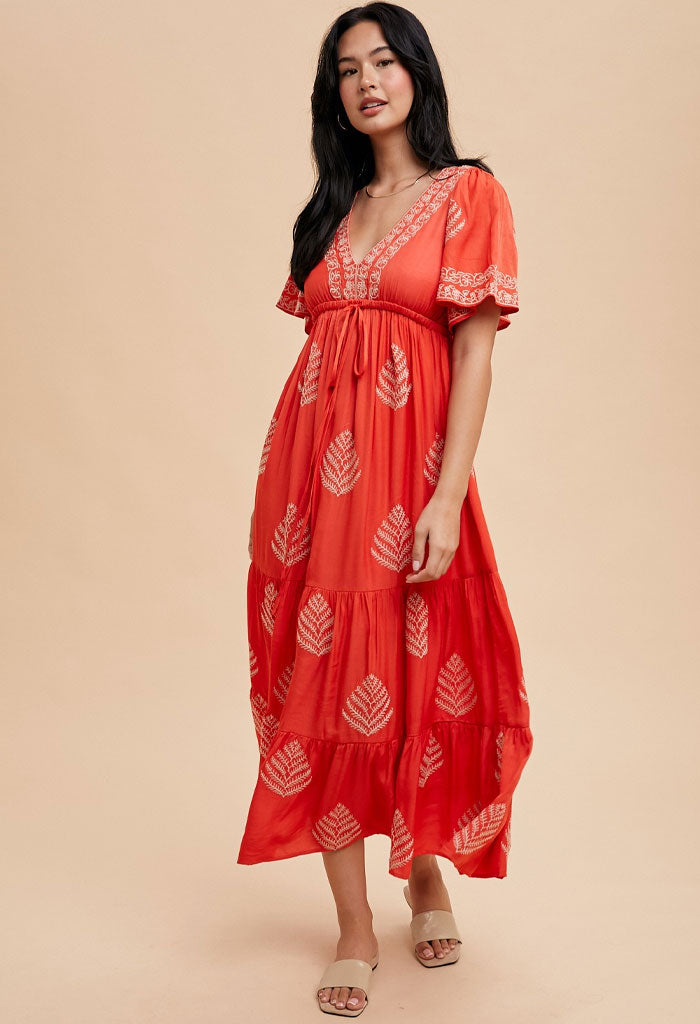 KK Bloom Santorini Maxi Dress