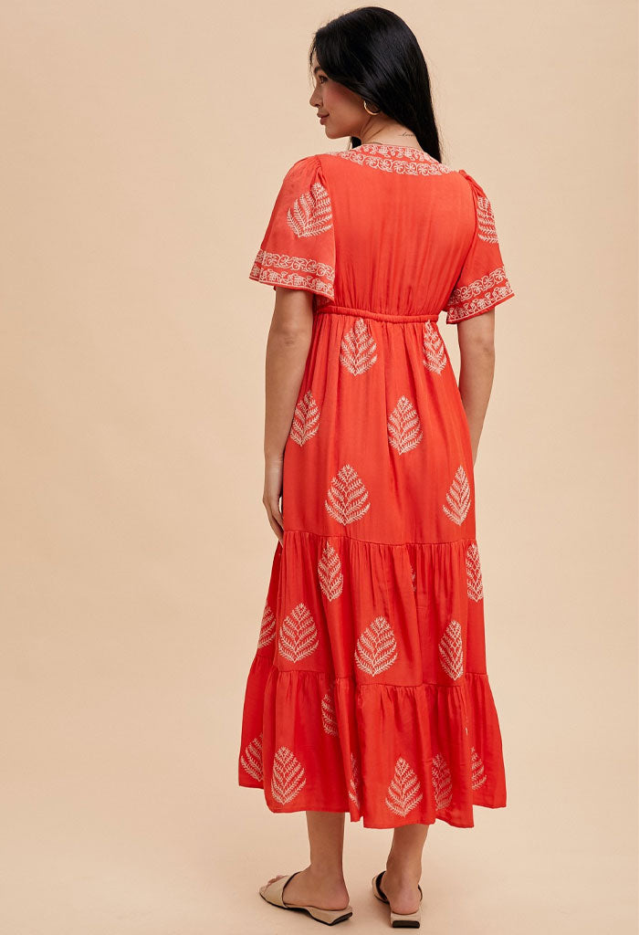 KK Bloom Santorini Maxi Dress