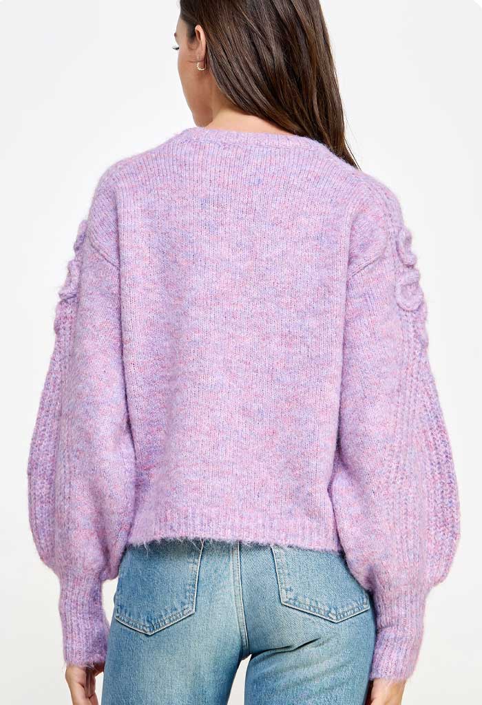 KK Bloom Sugar Plum Sweater