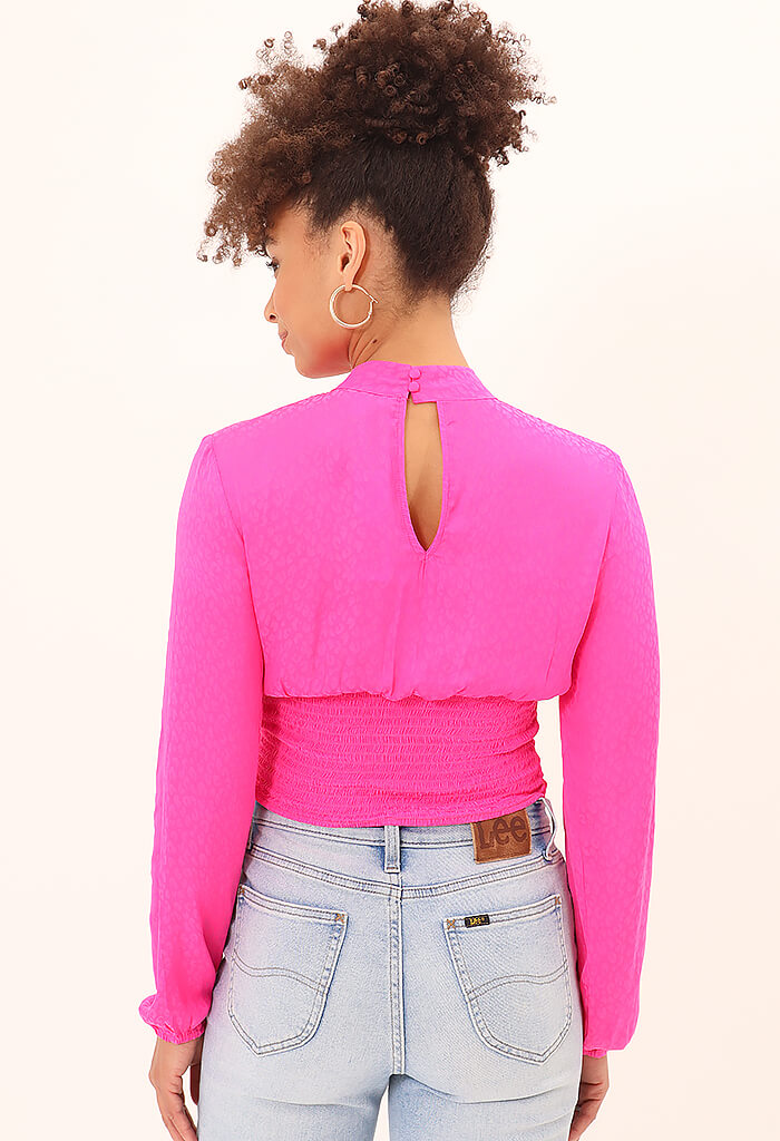 Olivia Top-Pink Glo - KK Bloom Boutique