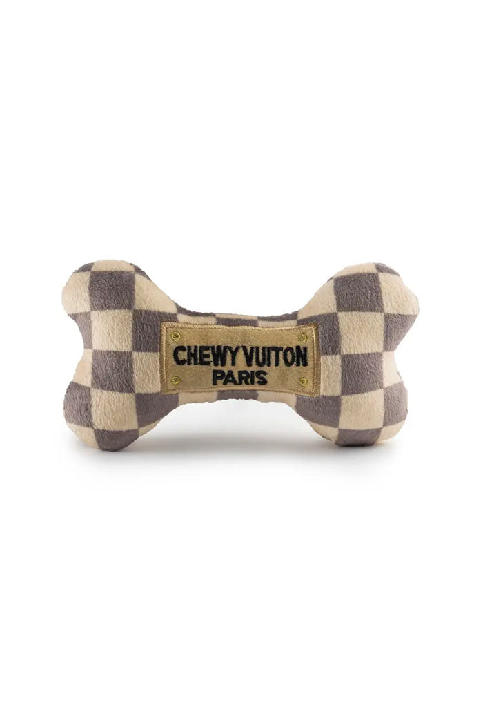 Haute Diggity Dog Checker Chewy Vuiton Bone-Large